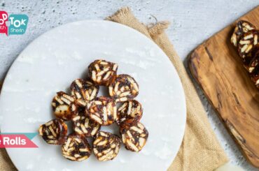Easy To Make Date Rolls Recipe | Healthy Sweet Recipe With Dates