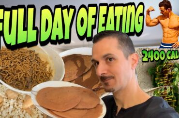 Full Day Of Eating | Full Time Job | *2,400 Calories | Healthy Meals + Workout | Realistic Day