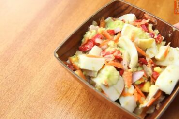 Healthy Salad Recipes For Weight Loss Hardboiled Egg And Avocado Bowl