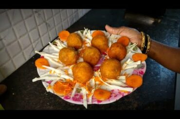 Rice Balls - Healthy & Crispy Snack - Easy Homemade Recipe