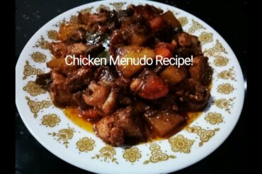 How to cook healthy Filipino food Chicken menudo recipe!