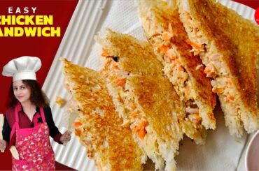 Delicious Chicken Sandwich Recipe | Tasty & Healthy Breakfast | Sandwich Recipes | Kids Recipes