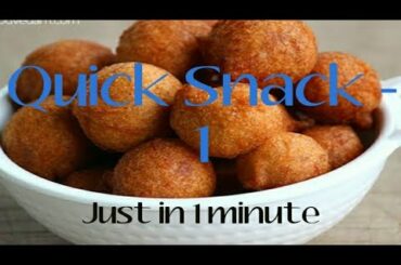 how to make easy and healthy snack with bread in just 1 minute