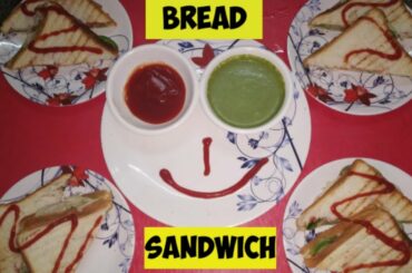 Bread sandwich recipe / veg sandwich recipe / vegetable sandwich recipe / bread recipes / diet food