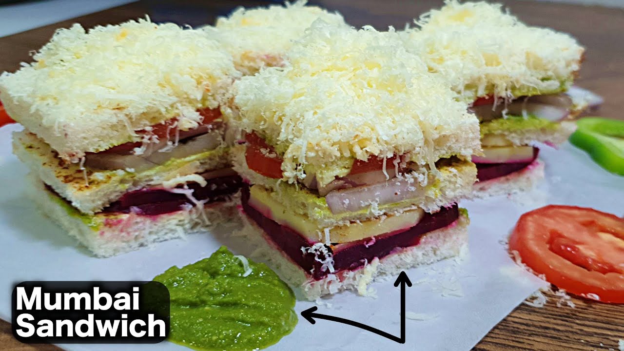 Mumbai Street Style Vegetable Sandwich – Veg Chutney Sandwich Recipe Mumbai Street Style Vegetable Sandwich - Veg Chutney Sandwich Recipe