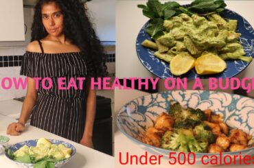 How To Eat Healthy On Low Budget (Under 5USD and 500 calories per serving)
