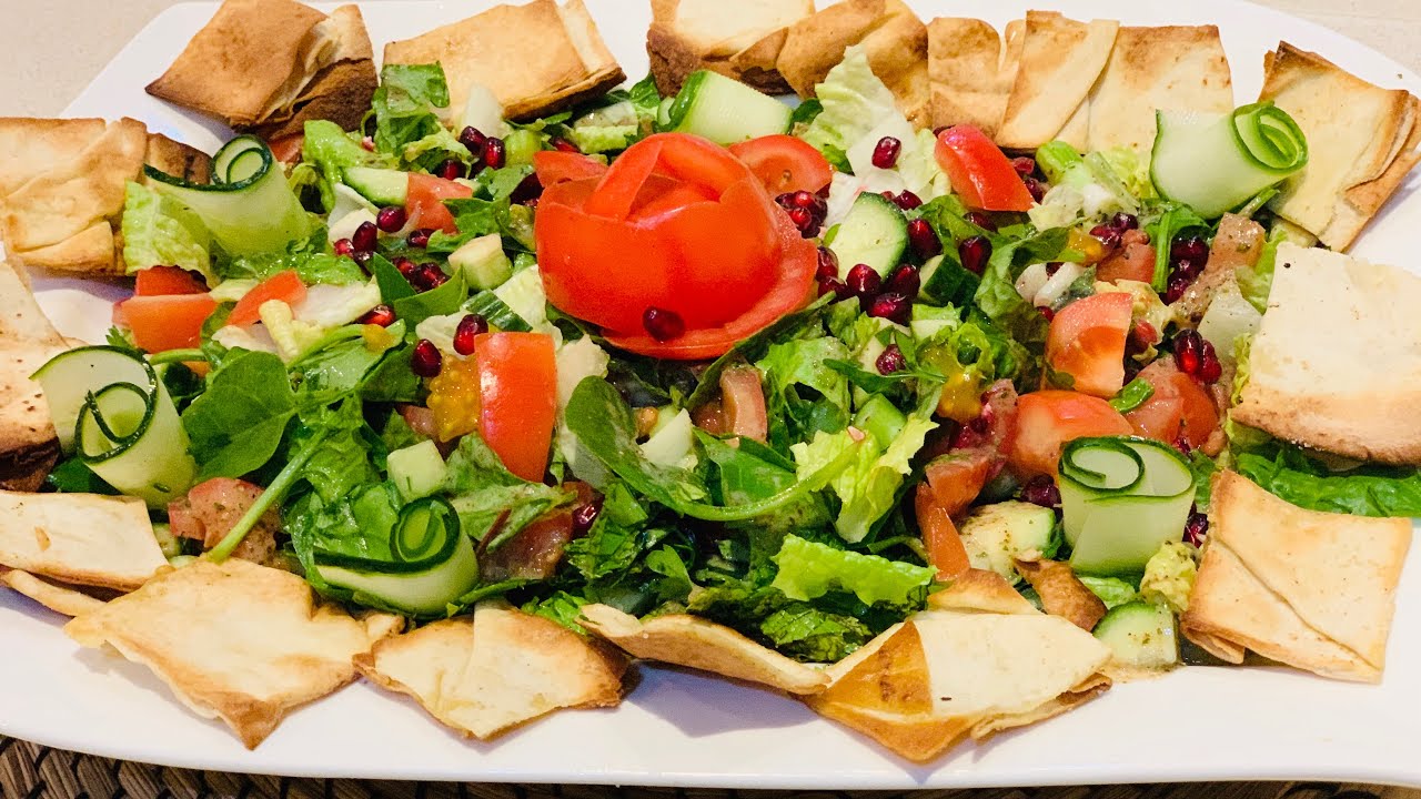 Fattoush Salad ( Healthy ) recipe Fattoush Salad ( Healthy ) recipe