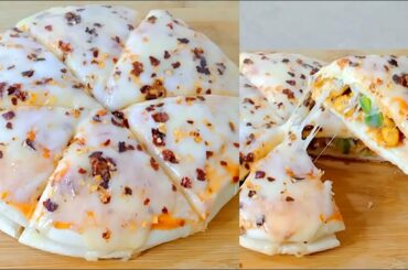 Shawarma Bread Sandwich Recipe On Pan | Easy Shawarma Sandwich Recipe