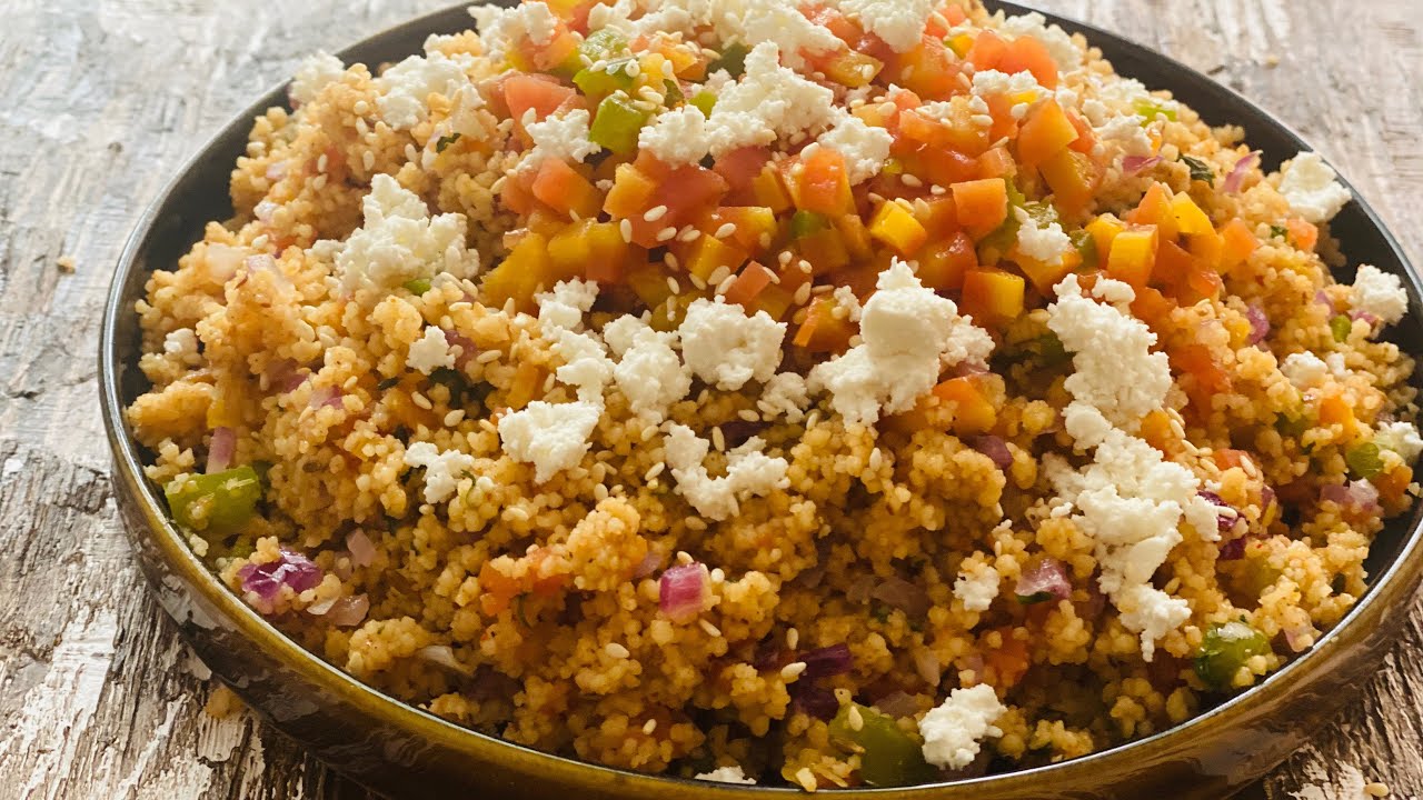 Carrot couscous salad/healthy salad/couscous salad recipe/priyankainkitchen Carrot couscous salad/healthy salad/couscous salad recipe/priyankainkitchen