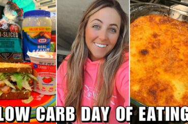 Low Carb Day of Eating + Macros | Easy, Healthy Meal Ideas!