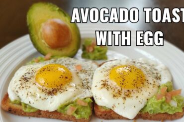 #Avocado Toast With Egg|| Healthy Breakfast Recipe||