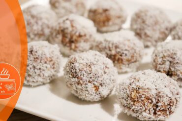 No-Bake Oatmeal Bites Recipe | Healthy Oatmeal Balls | Low-Carb, Banana, Cocoa, Dates