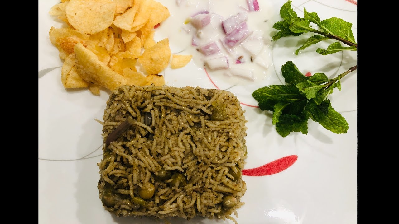 Instant pot mint rice | instant pot easy indian lunch recipes | mint pulao | tasty & healthy Instant pot mint rice | instant pot easy indian lunch recipes | mint pulao | tasty & healthy