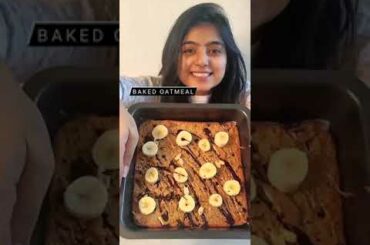 How to make Baked Oatmeal ||  Healthy breakfast Recipe