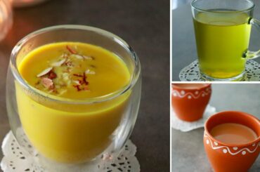 Immunity Boosting Drinks | 3 Traditional Indian Immunity Boostig Recipes | Healthy Indian Drinks