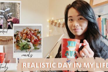 HEALTHY & PRODUCTIVE DAY || Devos, Workout, Seminary Work + Meals