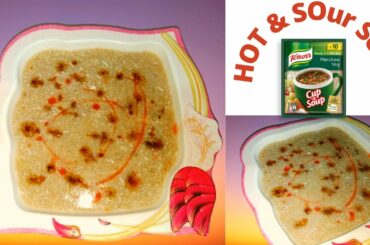 Restaurant Style Hot and Sour White Soup Recipe How to make hot and sour soup | urdu hindi |