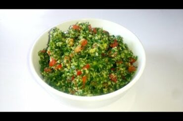 Tabouli (Tabbouleh Salad Recipe): How to Make Tabouleh Salad at Home