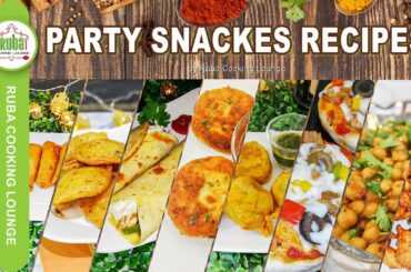 Party Snacks Ideas | Snack Recipes | Tea Time Snacks | Tasty Snacks Recipes by Ruba Cooking Lounge