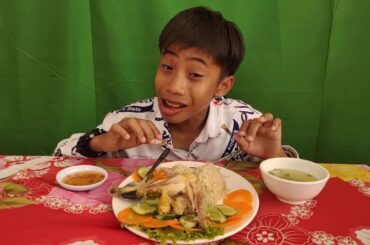 Amazing cooking eating steam chickens recipe Healthy food village