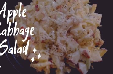 Apple Cabbage Salad l Easy Tasty Healthy Salad l Malayalam l Colourful Stones