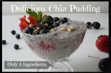 How to Make Chia Pudding Recipe |Vegan |Easy Healthy Breakfast Ideas | Quick Dessert Ideas |