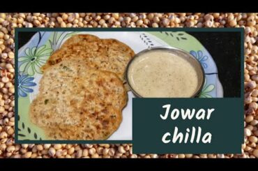 Jowar chilla | Weight loss Recipe | Sorghum Chilla | Healthy Breakfast Recipes | Shalini Foods