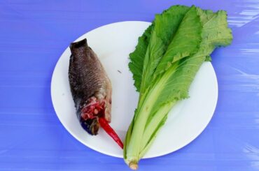 Fish soup with green mustards | Healthy food @Creative Food