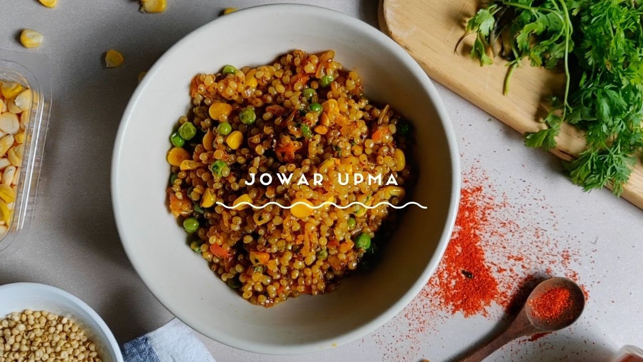 Jowar Upma | Healthy Breakfast Recipes | By Chef Nehal Karkera Jowar Upma | Healthy Breakfast Recipes | By Chef Nehal Karkera