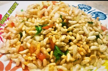 Quick and Easy Snack Recipes with Murmura/Healthy Mamra Snack(Puffed Rice)