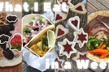 WHAT I EAT IN A WEEK as an athlete || healthy meals for teens and athletes