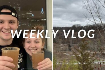VLOG: COZY FALL COCKTAIL RECIPE, HEALTHY SNACKS & MEALS, TORONTO CLOSING DOWN AGAIN | ETHAN & TARYN