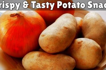 5 Minutes Evening Snacks Recipe | Crispy & Tasty Potato Snack | Easy & Quick Snacks