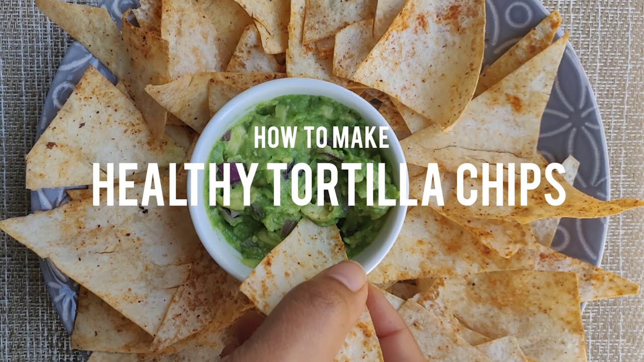 HEALTHY BAKED TORTILLA CHIPS | EASY AND DELICIOUS NACHOS | 2 ingredient recipe HEALTHY BAKED TORTILLA CHIPS | EASY AND DELICIOUS NACHOS | 2 ingredient recipe