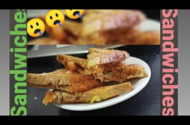 Two different types of vegetable sandwiches | easy vegetable sandwich recipe | easy sandwhich recipe
