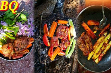 BBQ with Vegetables/Healthy food/PH Videos Cooking FHD