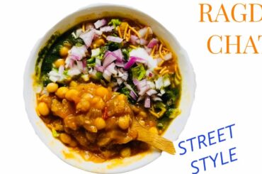 Ragda chat | healthy chat recipe | aloo vataana chat | how to make ragda chat at home