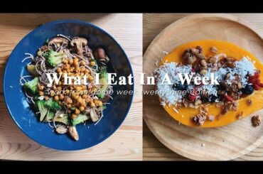 What I Eat: For Weight Loss & Muscle Gain! Healthy + Low Calories + Quick & Easy Meals | thatxxRin