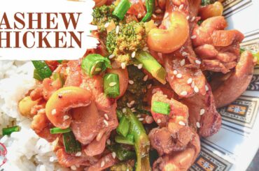 Cashew Chicken Stir Fry | Easy & Delicious Cashew Chicken | Healthy Recipes