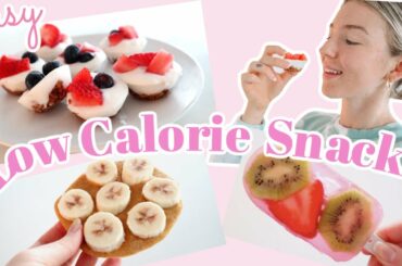 3 Easy Low Calorie Snacks // Must Try! (Vegan)