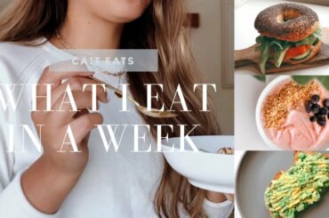 WHAT I EAT IN A WEEK | Breakfast Edition | Non Vegan Healthy Meals *realistic*