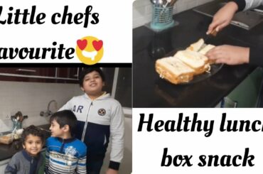 Healthy lunch box snack | breakfast snack | little chef's favourite lunch