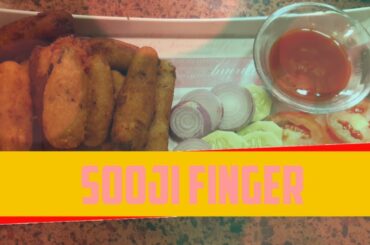 Sooji Finger || Evening snacks || Tasty and healthy recipe || Swadist rasoi with Uma