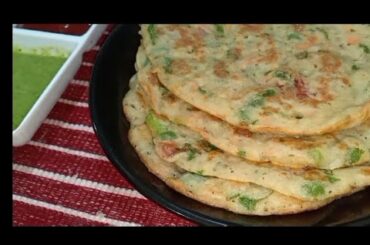 Fluffy vegetable rice pancakes/ Healthy breakfast recipes