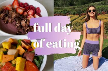 WHAT I EAT IN A DAY! Easy/Healthy Recipes
