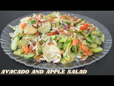 Avocado And Apple Salad | Healthy Salad Recipe Avocado And Apple Salad | Healthy Salad Recipe