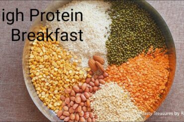 High Protein Breakfast for Weight Loss | Healthy Breakfast Recipe | Multigrain Dosa Recipe