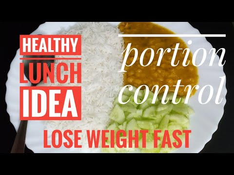 Healthy lunch idea – Low calorie lunch – Easy lunch idea to lose weight fast in portion control Healthy lunch idea - Low calorie lunch - Easy lunch idea to lose weight fast in portion control