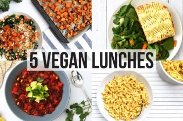 5 HEALTHY VEGAN LUNCH IDEAS WITH RECIPES #2