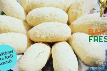 Eggless Date Roll Biscuit Recipe | Trending Healthy Biscuits | Baked Fresh | Egg free & Quick Cookie